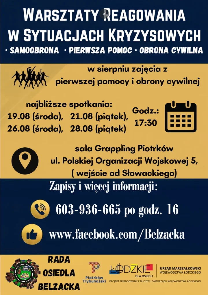 W Piotrkowie przećwiczysz reakcję, zanim przyjdzie kryzys
